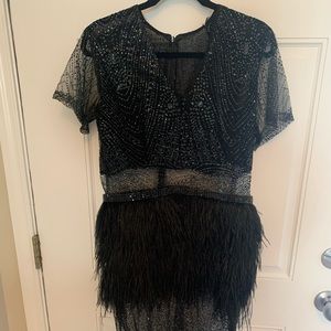 Custom made dress by designer Haus Of Shea